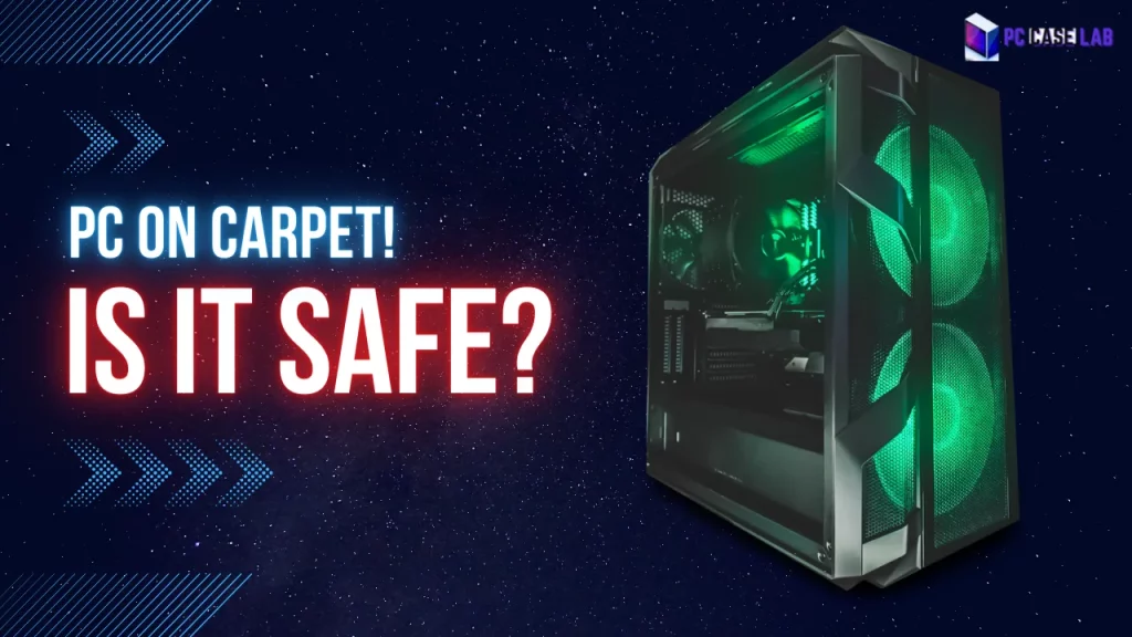 pc on carpet